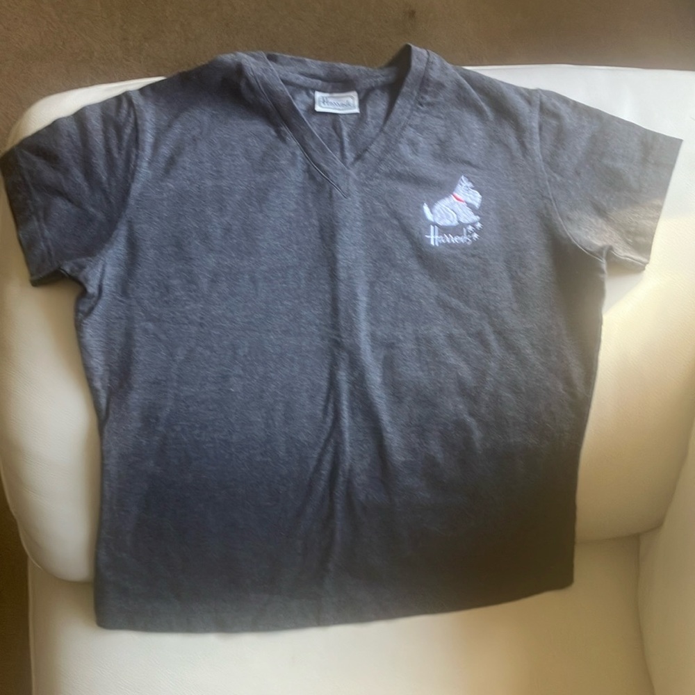 Harrods Westie Dog london England shirt M
